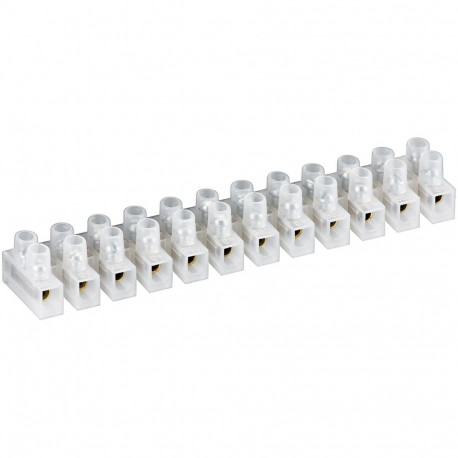 Goobay Tools Terminal Strip Connector, 5 A, transparent 5 A (10 tk)