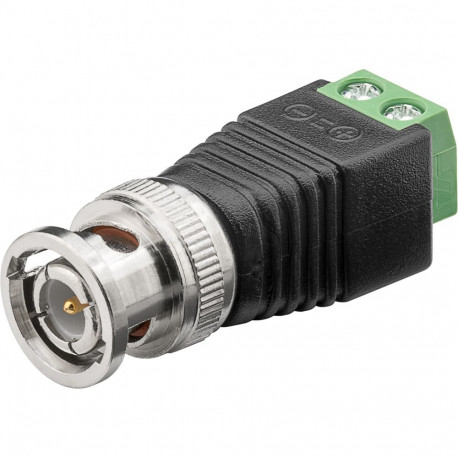 Goobay klemmiplokk 2-pin > BNC-isane (10 tk)