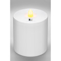 No Name LED Grave Candle with Timer, red