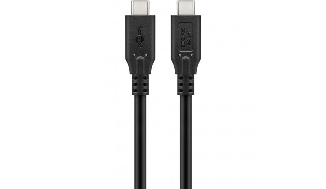 Goobay USB-C Cable, USB4, 2 m, black 2 m