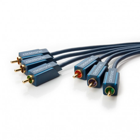 Clicktronic YUV komponendi kaabel 3 m