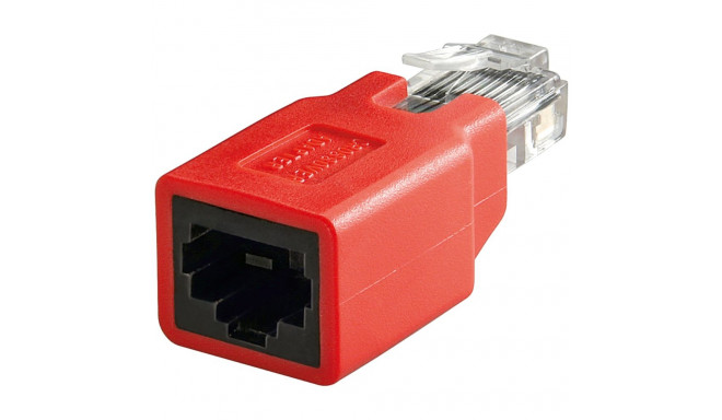 Goobay RJ45 crossover modulaaradapter CAT 5e