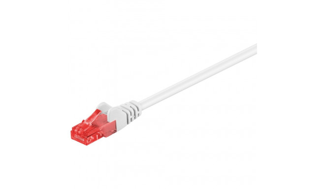 Goobay CAT 6 patch-kaabel U/UTP valge 10 m
