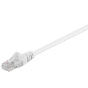 Goobay CAT 5e patch-kaabel, U/UTP, valge 7.5 m