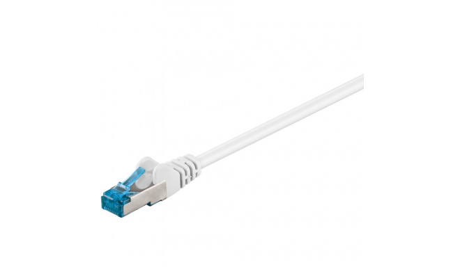 Goobay CAT 6 A Patch Cable, S/FTP (PiMF), white 5 m