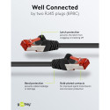 Goobay CAT 6 S/FTP (PiMF) must patch-kaabel 0.5 m