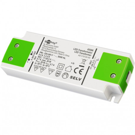 Goobay Constant Current LED Transformer 700 mA, 20 W