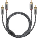 Goobay stereo RCA kaabel, 5 m
