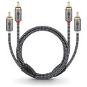 Goobay stereo RCA kaabel, 5 m