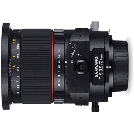 Samyang 24mm f/3.5 ED Tilt/Shift objektiiv Canonile