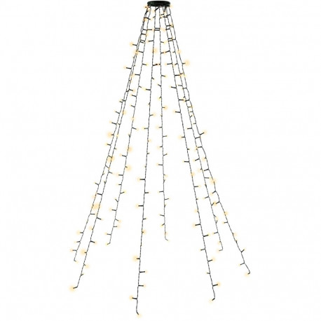 Goobay 200 LED puu valguskett koos rõngaga, 8x 1,5 m