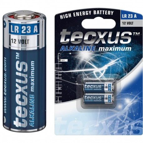 Tecxus LR23, 2 pcs. in blister Battery, 2 pcs. in blister