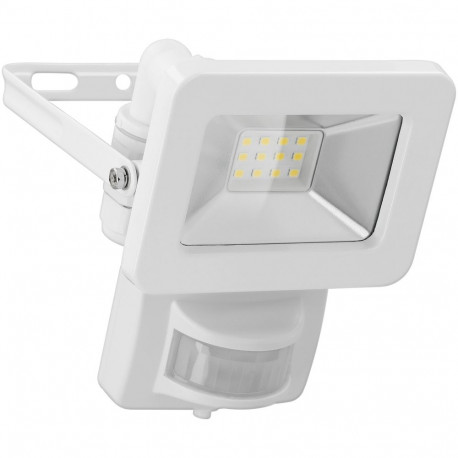 Goobay LED Outdoor Floodlight, 10 W, with Motion Sensor