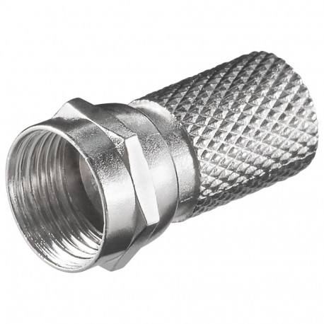 Goobay Twist-On F-Connector 7.0 mm (100 tk)