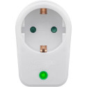Goobay Surge-Protected Socket Adapter