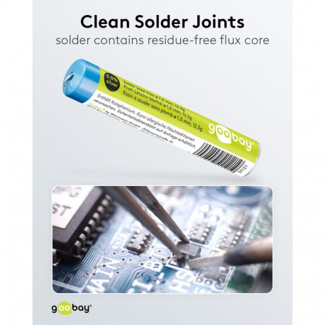 Goobay professionaalne pliivaba jootetina, ø 1.0 mm, 12.5 g