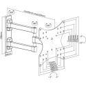 Goobay TV wall mount FULLMOTION (S)