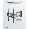Goobay TV wall mount FULLMOTION (M)