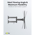 Goobay TV wall mount FULLMOTION (M)