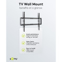 Goobay TV wall mount FIXED (L)