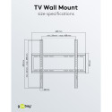 Goobay TV wall mount FIXED (M)