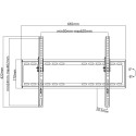 Goobay TV wall mount TILT (L)