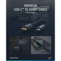 Clicktronic USB-C-HDMI adapterkaabel 2 m