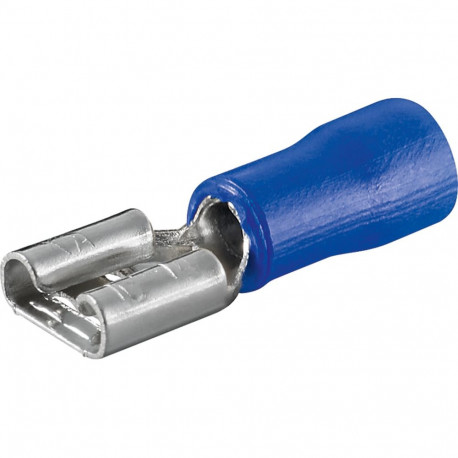 Goobay Tools Female Tab Terminal, blue