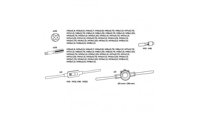 NEO tools 11-915 threading tool