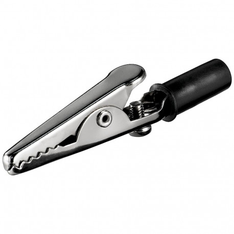 Goobay Tools Alligator Clip with Screw black (10 tk)