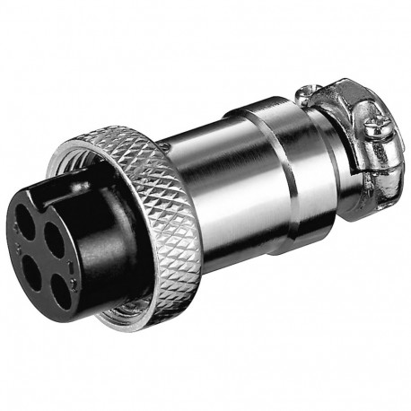 Goobay mikrofoni pistik (4-pin) 10 tk