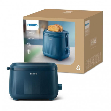 Philips röster 3000 series HD2511/70 8 2 viilu 830W, sinine
