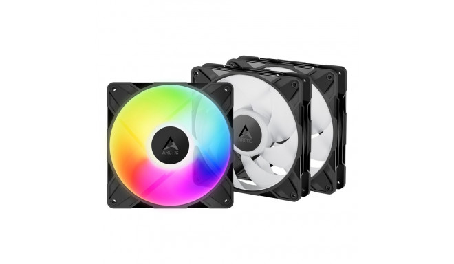 ARCTIC ventilaator P14 Pro A-RGB, 3 tk, 140mm A-RGB PWM, kaablijaoturiga