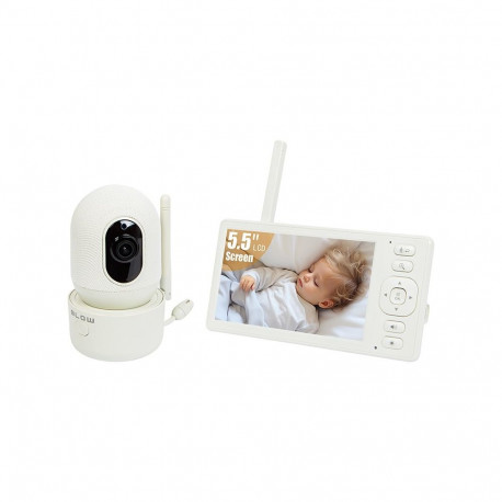Baby Monitor - BLOW 5.5" LCD Wi‑Fi Monitor with Night Vision