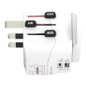 Skross PRO Light USB AC45PD reisadapter