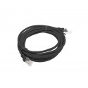 Patchcord cat.6 3.0M UTP black