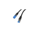 Patchkaabel kat.6a S/FTP 0.25m PCF6A-10CC-0025-BK