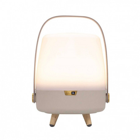 Portable lamp with speaker Lite-Up Play Mini beige