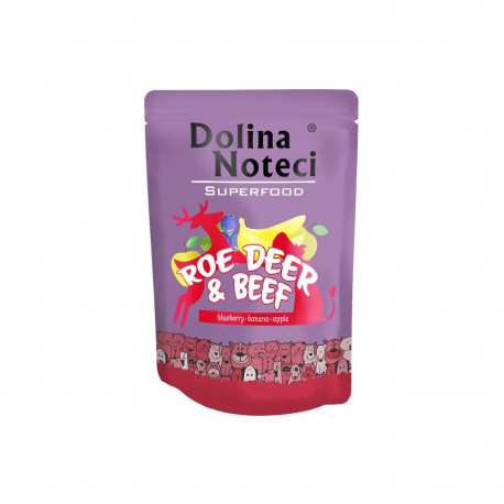 DOLINA NOTECI märg koeratoit Superfood metskitse- ja veiselihaga 300g