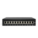 Digitus lauapealne patch-paneel CAT 6A Class EA, varjestatud, must