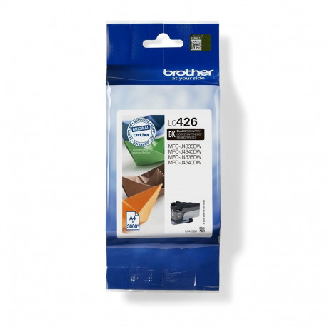 Brother tindikassett LC-426BK 1tk originaal, must