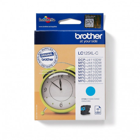 Brother LC125XLC – eriti suure mahutavusega