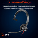 Poly Blackwire 3310 Mono USB-C Headset + Adapter