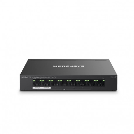 Mercusys gigabitine lauavõrgulüliti 8 pordiga, 7 PoE+ pordiga