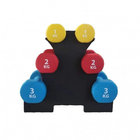 12KG NEOPRENE DUMBBELL WITH RAK
