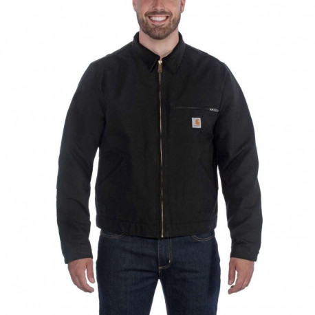 Carhartt Duck Detroit Jacket Black coat