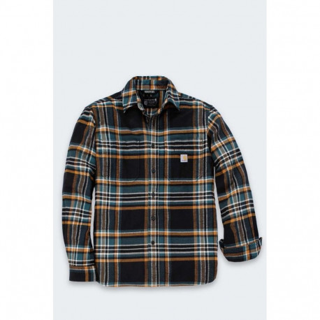 Carhartt flanellsärk keskmise paksusega ruuduline, must