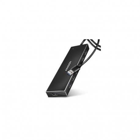 Axagon HUE-F7A 7x USB 3.2 Gen 1 ALU FLAT hub micro power IN 1m USB-A USB 3.2 Gen 1 (3.1 Gen 1) Type-