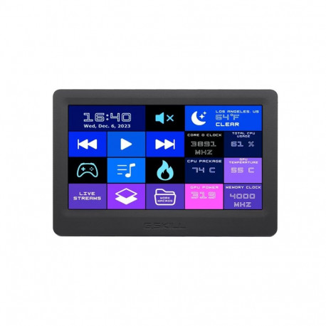 G.Skill Widget Dashboard 7'' Touch Panel | GD-A7PCCSK-WGD