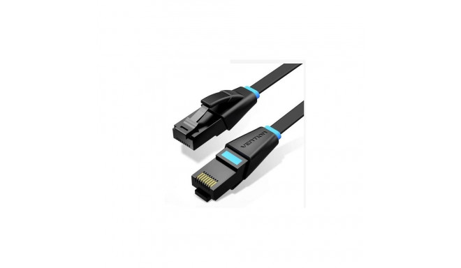 Vention PATCH CABLE CAT.6 UTP FLAT/1M BLACK IBJBF